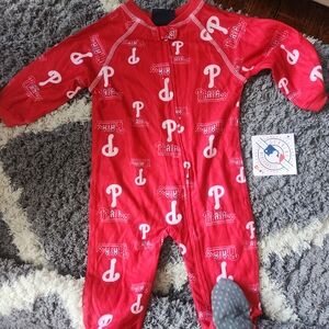 Genuine Merchandise Red Kids One Piece Footie